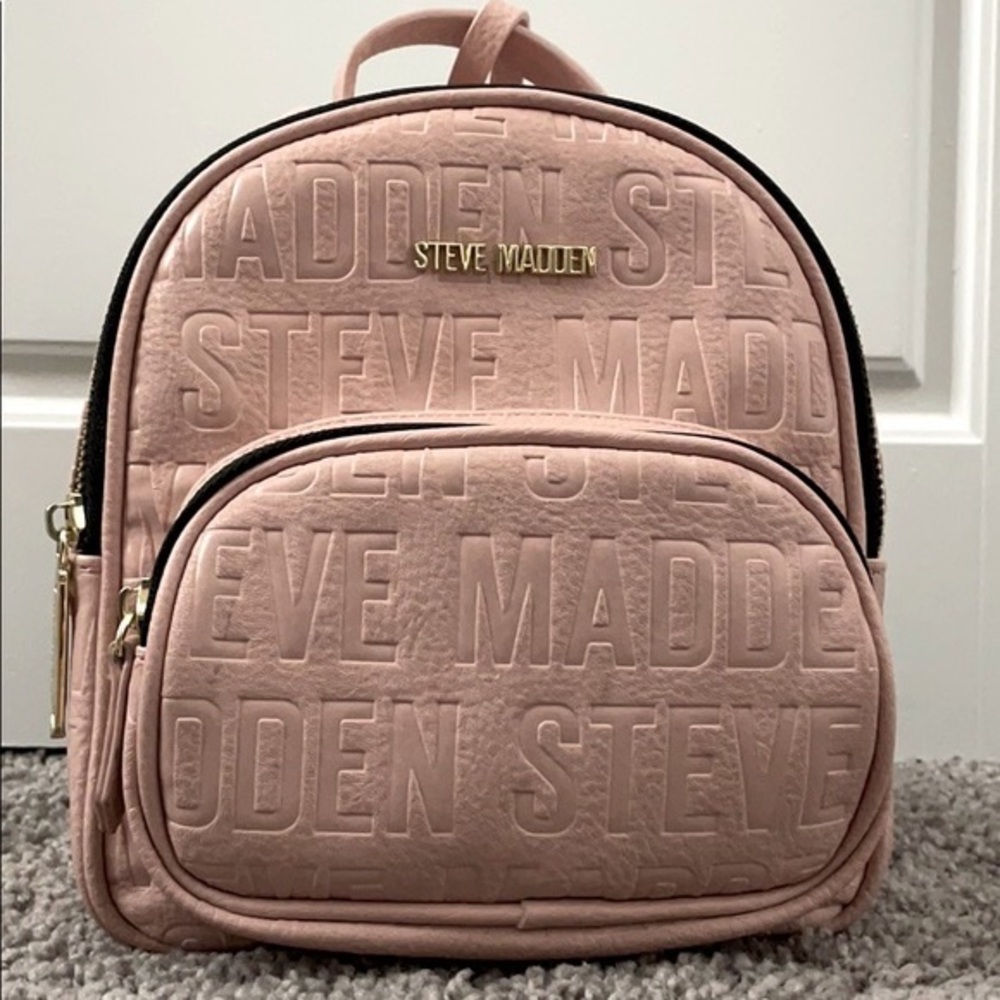 steve madden mini leather backpack